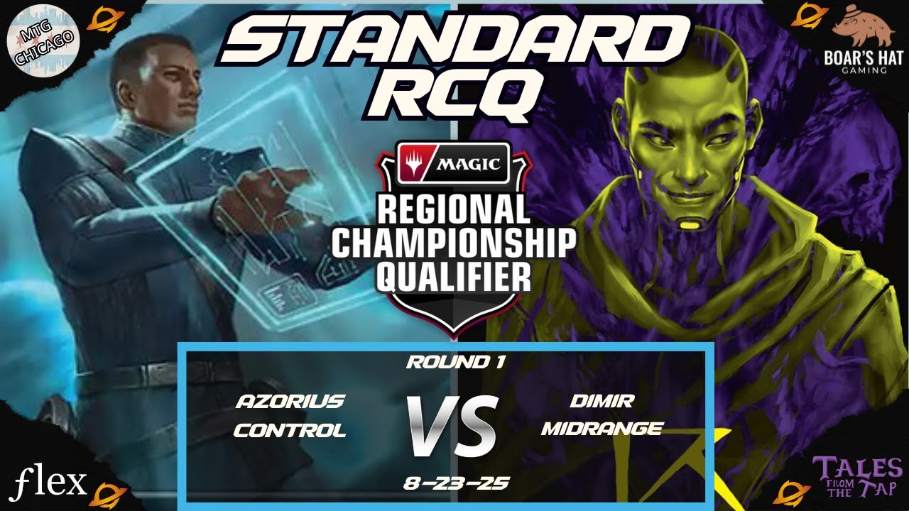 Azorius Control VS Dimir Midrange  [Round 1 RCQ Standard]