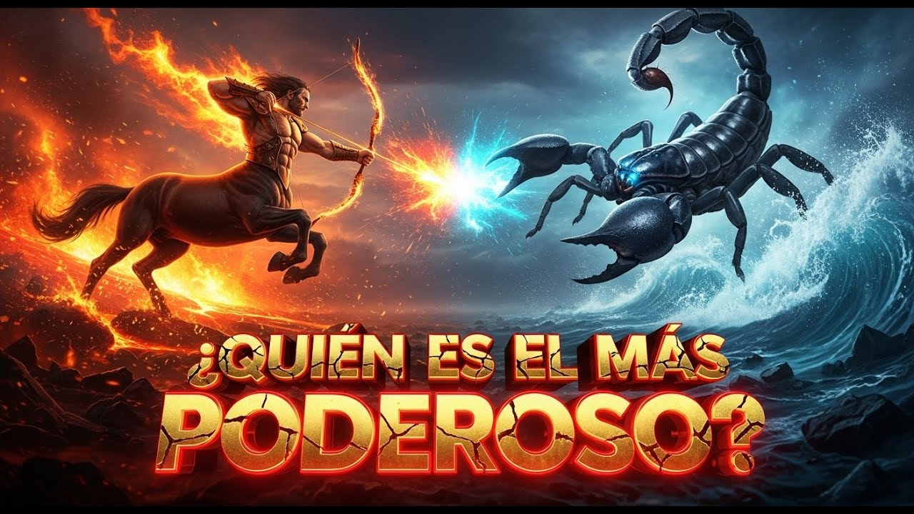 ESCORPIO vs SAGITARIO: ¿Quién Es el MÁS PODEROSO? (El Secreto que Nadie Te ha Contado)