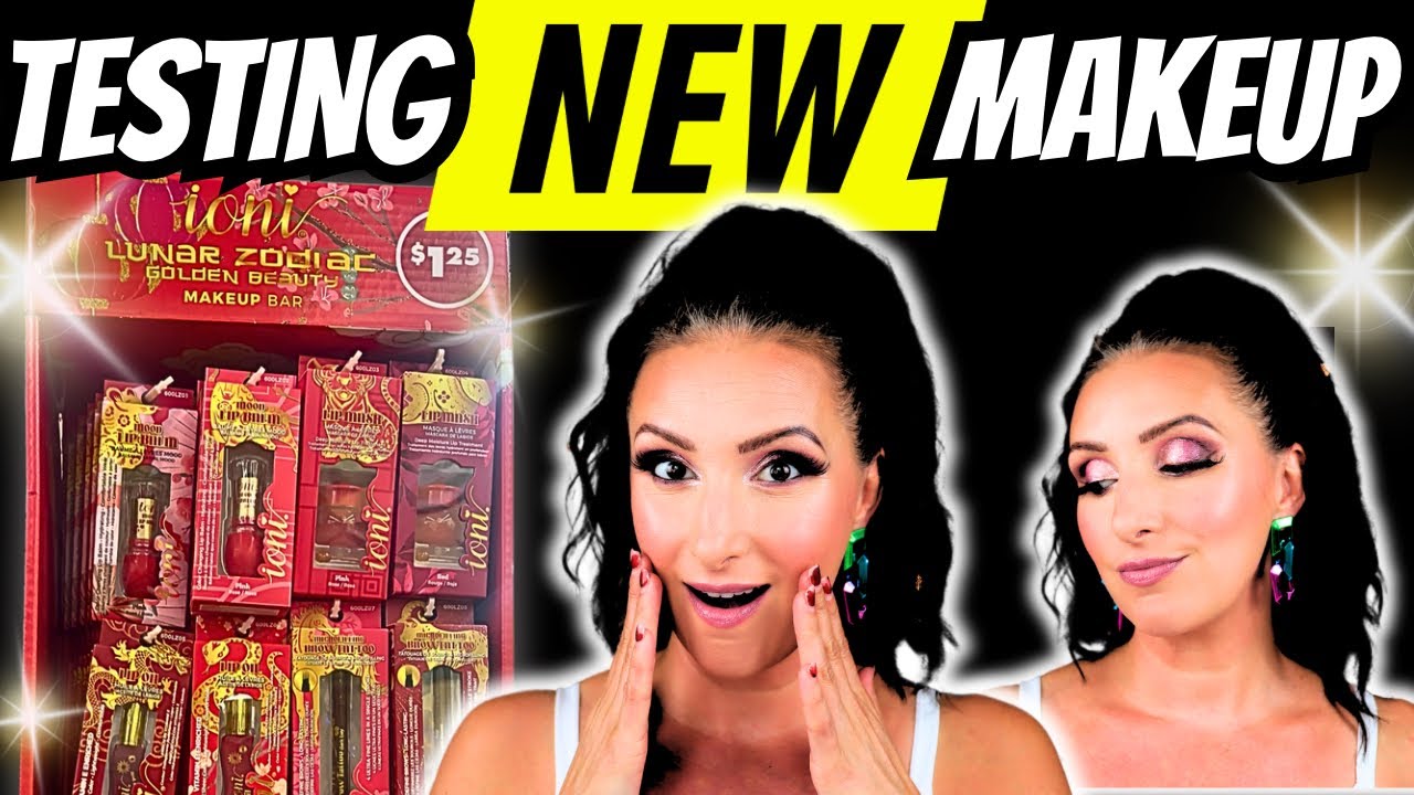 ТЕСТИРОВАНИЕ *НОВОЙ* КОСМЕТИКИ DOLLAR TREE || IONI Лунная линия зодиака ⭐️