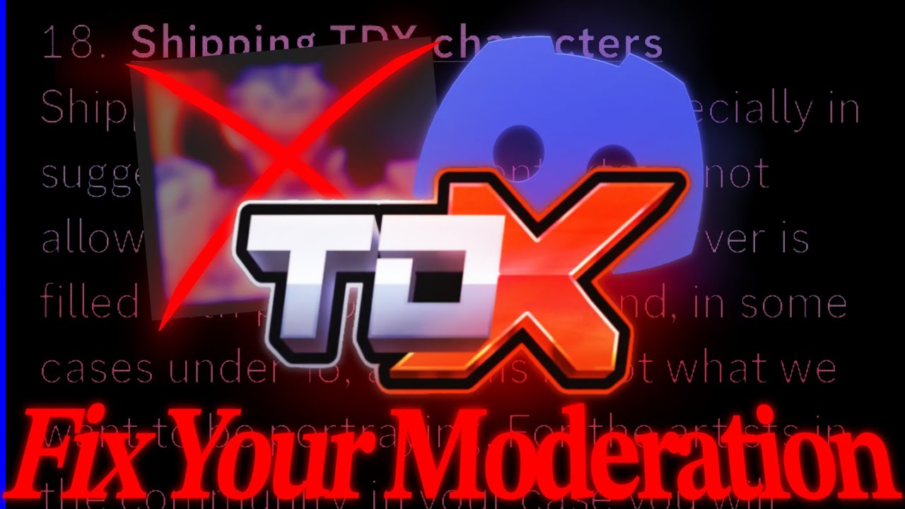 TDX, Let’s Talk About Your Moderation.. | Tower Defense X