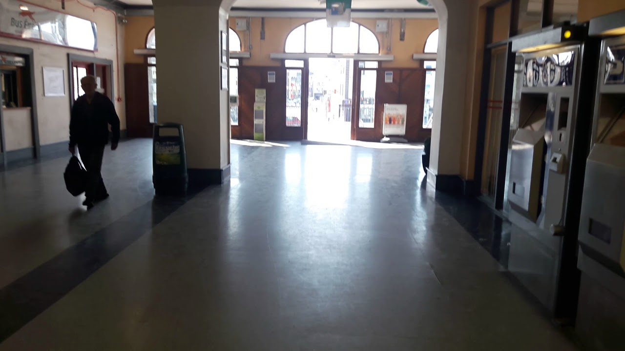 Limerick inside of bus station