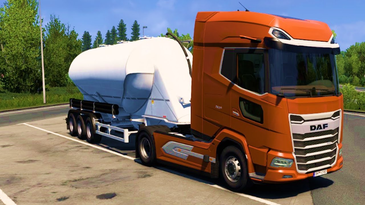 DAF SEIN BRUCH Delivery Sand(21t) Magdeburg to Luxembourg I Euro Truck Simulator 2#est1