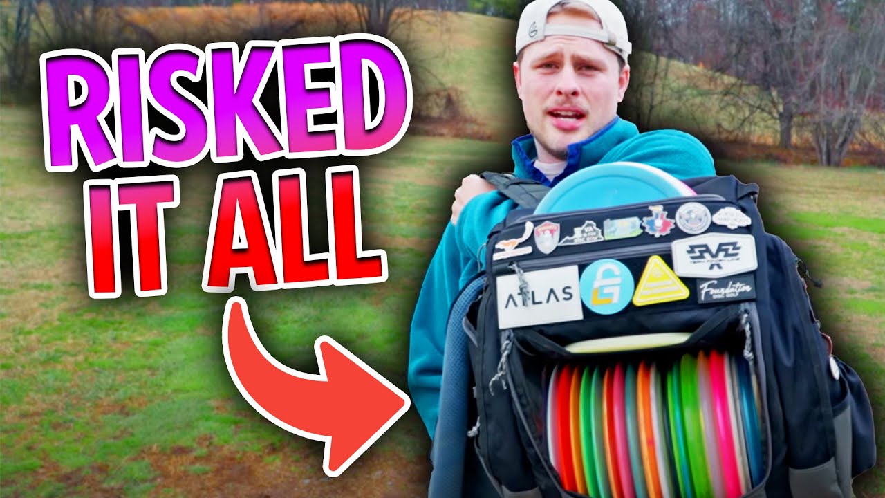 Trevor Risked His Whole Disc Golf Bag for This Video?! | Disc Golf Challenge