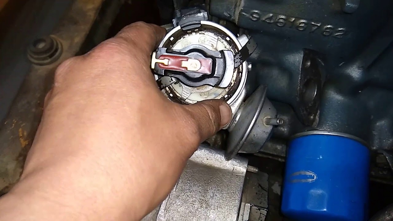 Posición correcta del distribuidor chevette