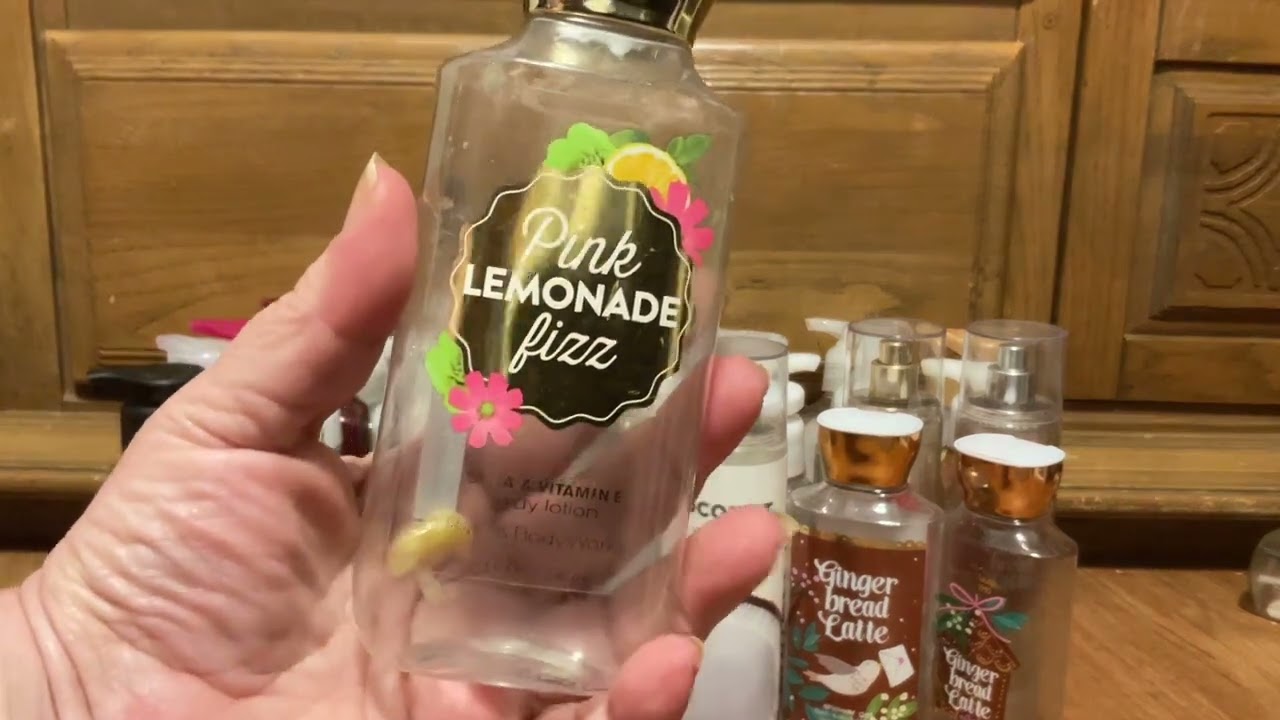 Bath and Bodywork’s Empties ( one full year )