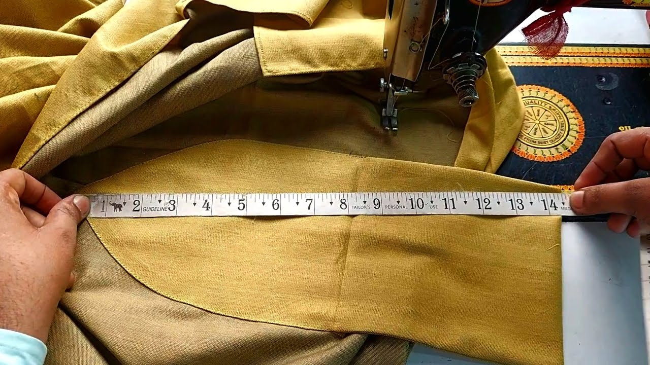 how to attach side pocket in gents kurta /कुर्ता साइड पॉकेट वनाकर लगाने का तरीका कोई कमी नही