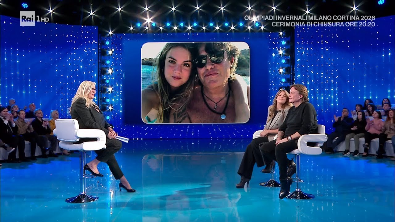 Cristiano De André, il rapporto con la figlia Alice - Domenica In 22/02/2026