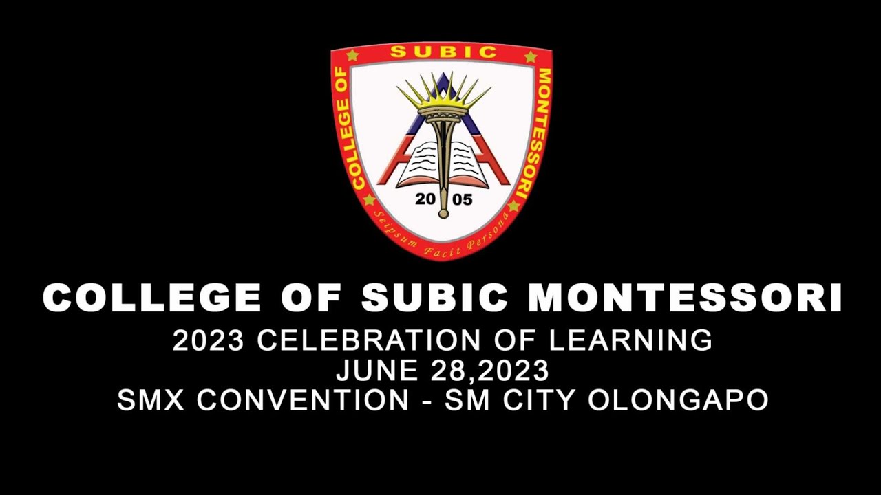 College of Subic Montessori Bataan Graduation 2023 #graduation #dinalupihan #seniorhighschool