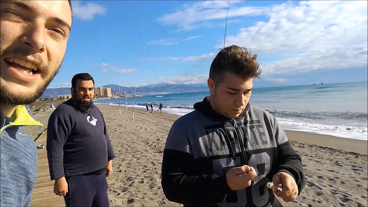 Primera quedad de surfcasting grupos de whatsapp (Playa de Guadalmar-Málaga )y nos pasa esto.