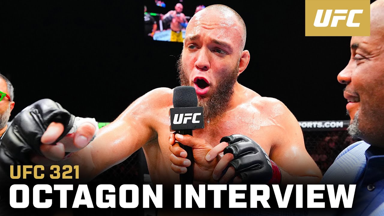 Интервью Вальтера Уокера в октагоне | UFC 321