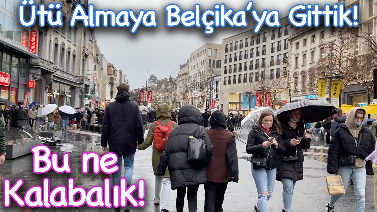 Ütü Almaya Belçika'ya Gittik! | Tüm Hollanda Belçika'da | Bu Ne Kalabalık! | Japonic