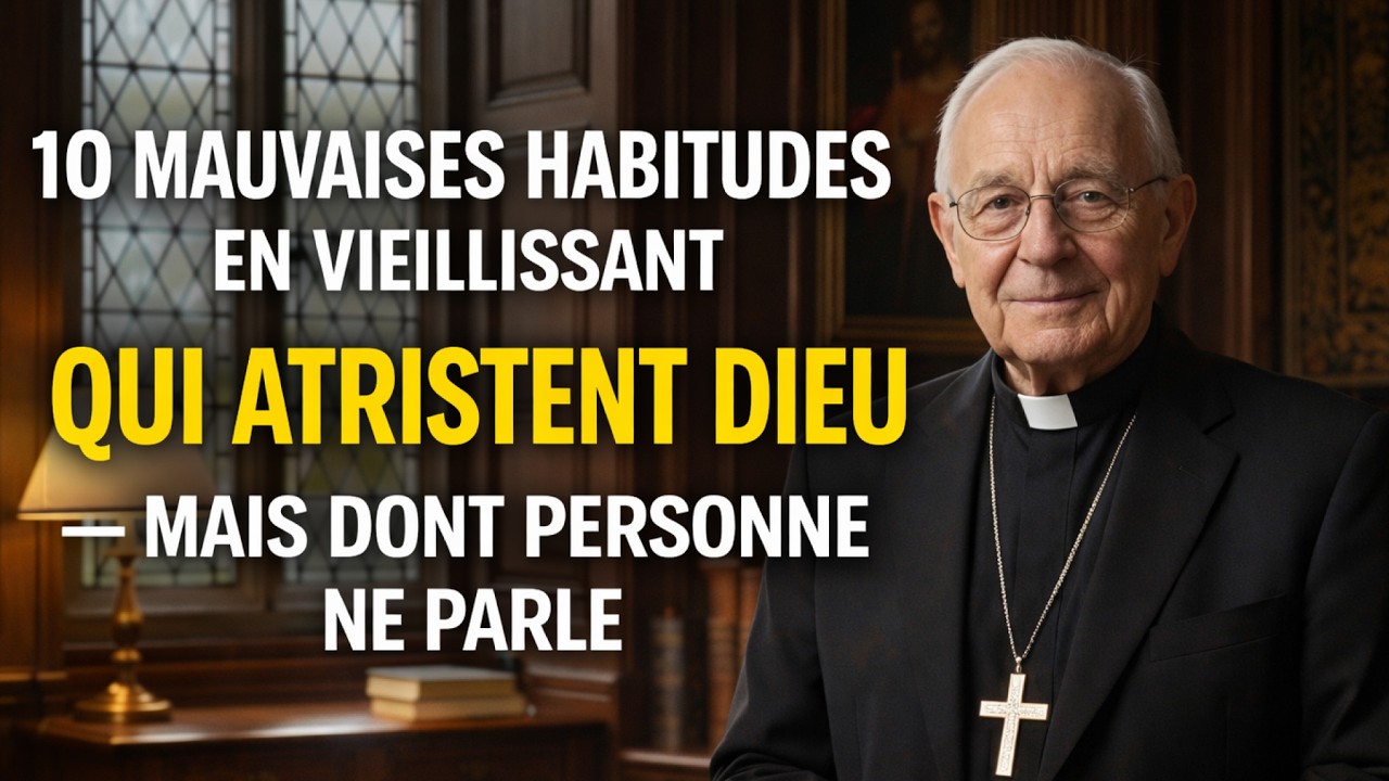 10 mauvaises habitudes en vieillissant qui attristent Dieu — mais dont personne ne parle