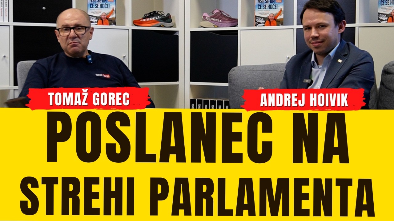 Andrej Hoivik, poslanec SDS, iskreno o tem, zakaj je šel na streho parlamenta 😦