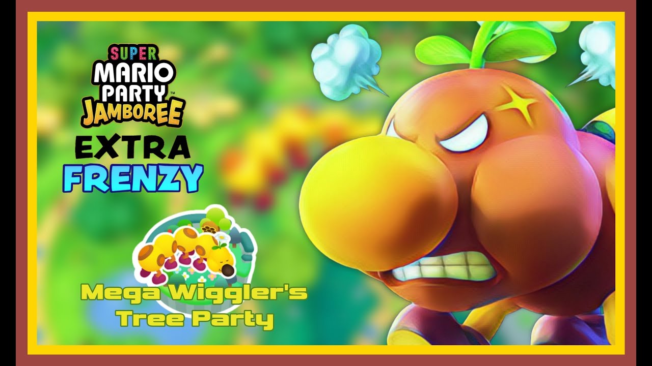 Sper Mario Party JAMBOREE (FRENZY) - Mega Wiggler's Tree Party (FRENZY) #marioparty #switch2