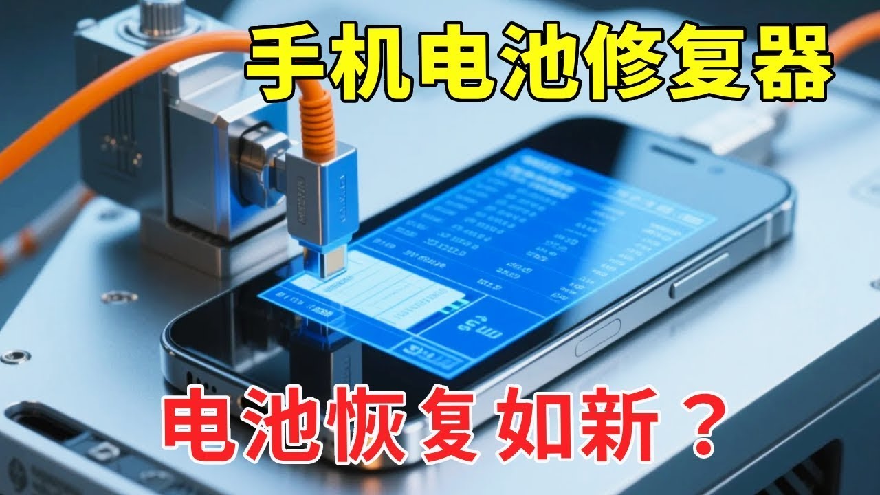 9块9买的电池修复器是真的吗？只要轻轻一插，电池健康度立马变100！