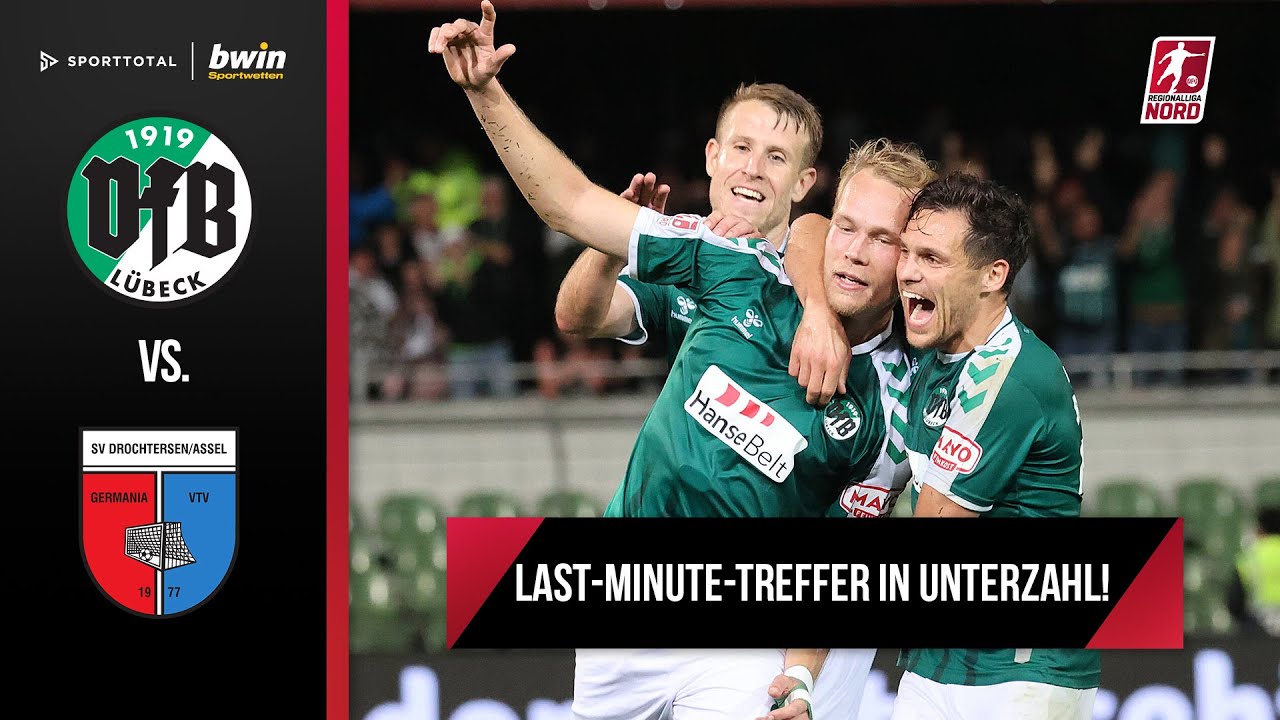 Hovi lässt Torwart alt aussehen! | VfB Lübeck - SpVgg Drochtersen/Assel | Regionalliga Nord
