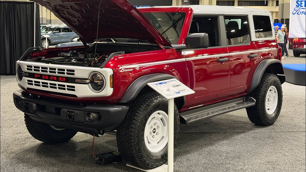Обзор Ford Bronco Heritage 2025 года!
