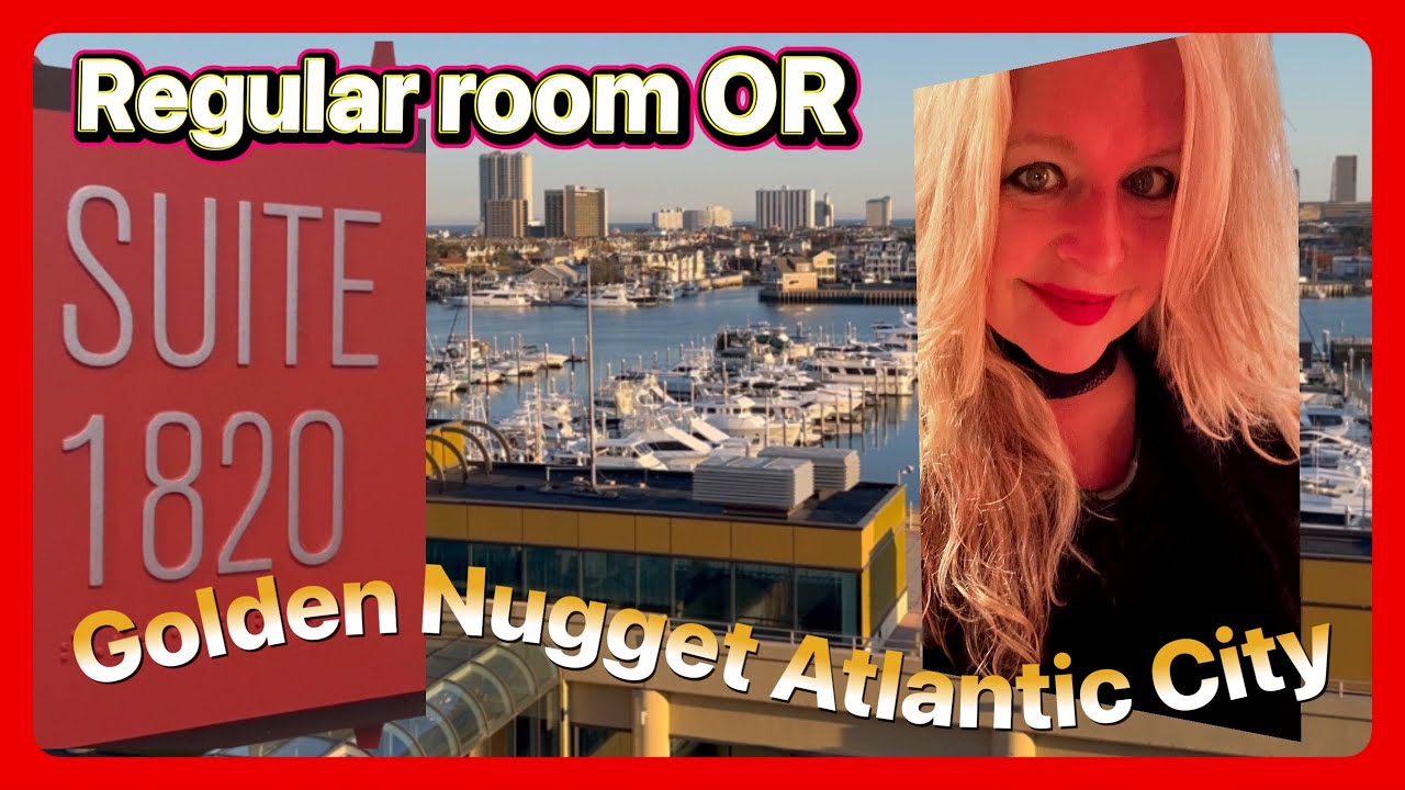 Golden Nugget Atlantic City.. Тур по самым дешевым номерам по сравнению с люксами!