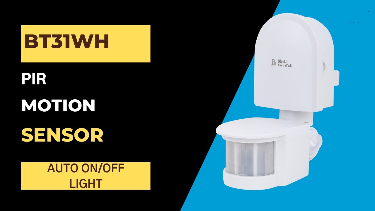 (BT31WH) Automatic PIR Motion Sensor Switch