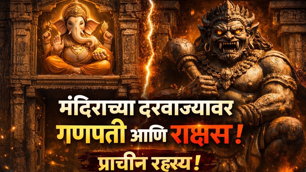 मंदिराच्या दरवाज्यावर गणपती आणि उंबरावर राक्षस! | रहस्य, तत्त्वज्ञान आणि शक्ती | The Mystery Marathi