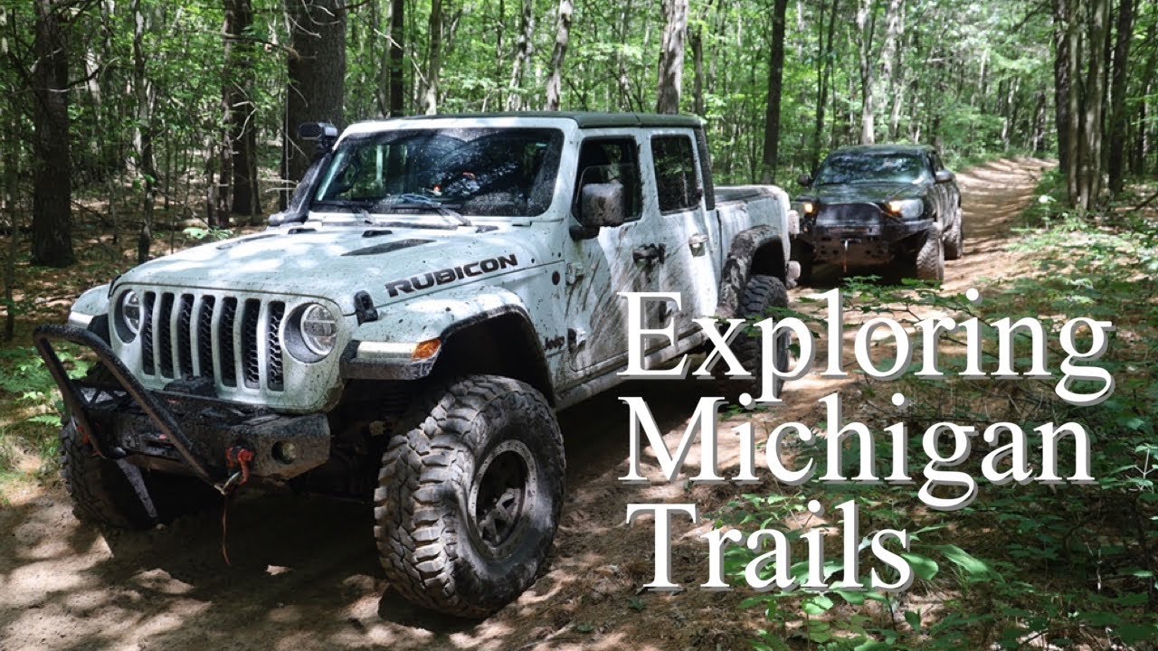 Centerline Trail , Newaygo Michigan | Jeep Gladiator Vs. Toyota Tacoma