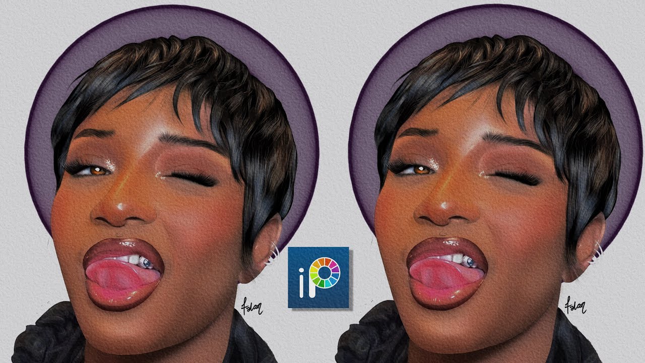 HOW TO DRAW A FACE IN IBISPAINTX (speed edit edition)