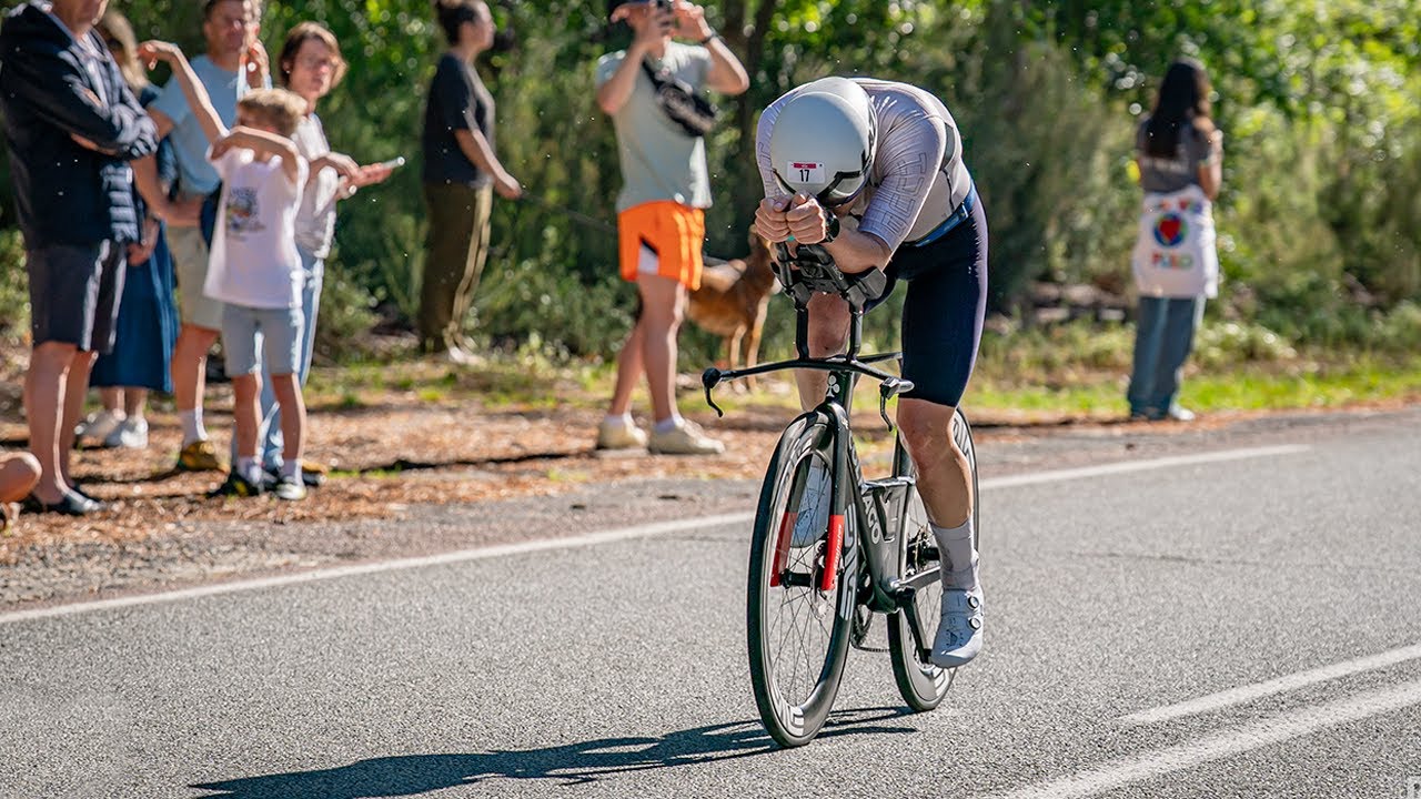 À 45km/h sur le Triathlon de Lacanau