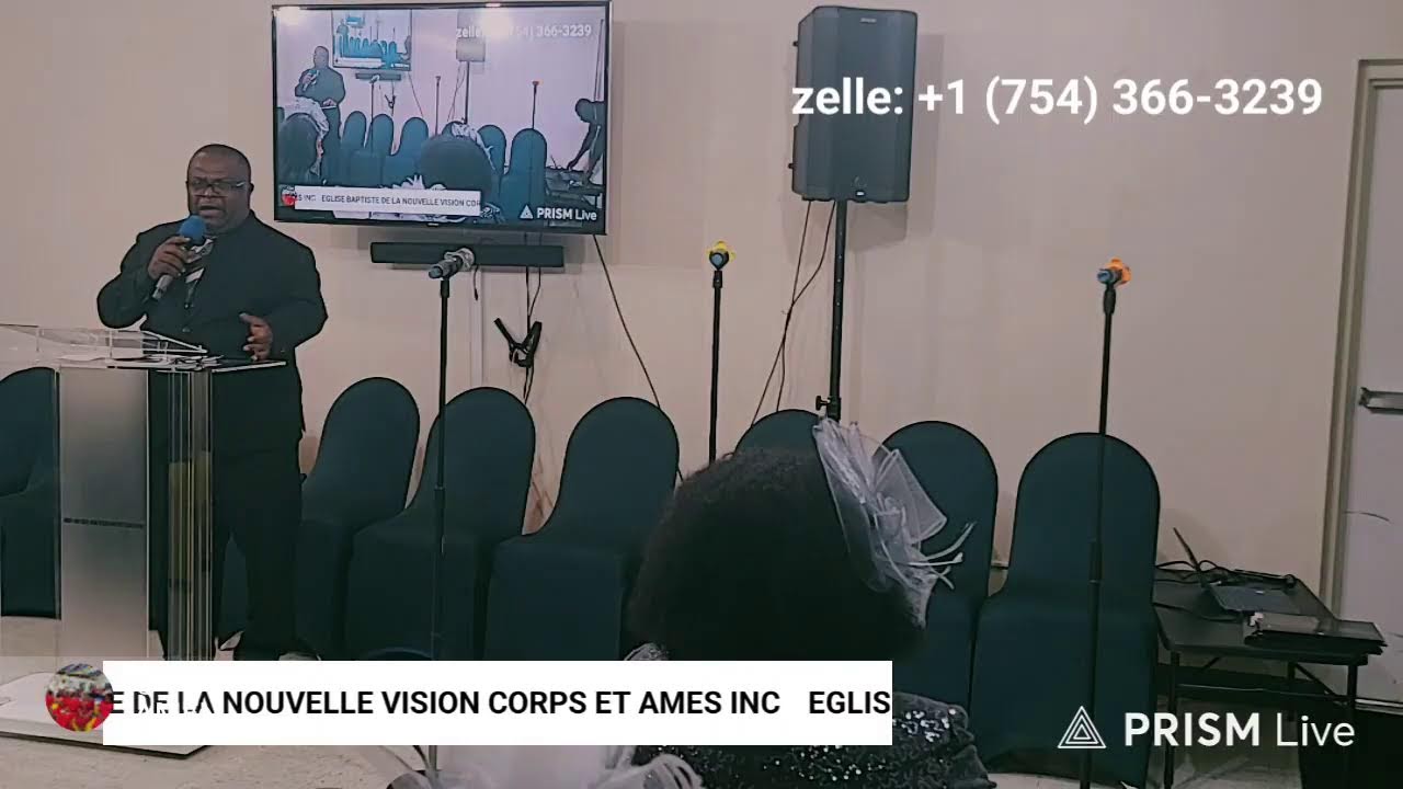 Live streaming of EGLISE BAPTISTE NOUVELLE VISION CORPS ET AMES INC