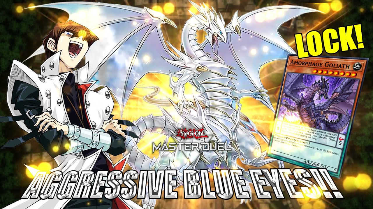 BOARD BREAKER AND COMBO LOCK WITH BLUE-EYES!!!🔥(Yu Gi Oh Master Duel)
