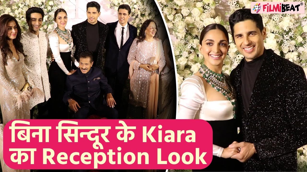 Sidharth Malhotra-Kiara Advani wedding reception: Sid-Kiara twin in black | FilmiBeat