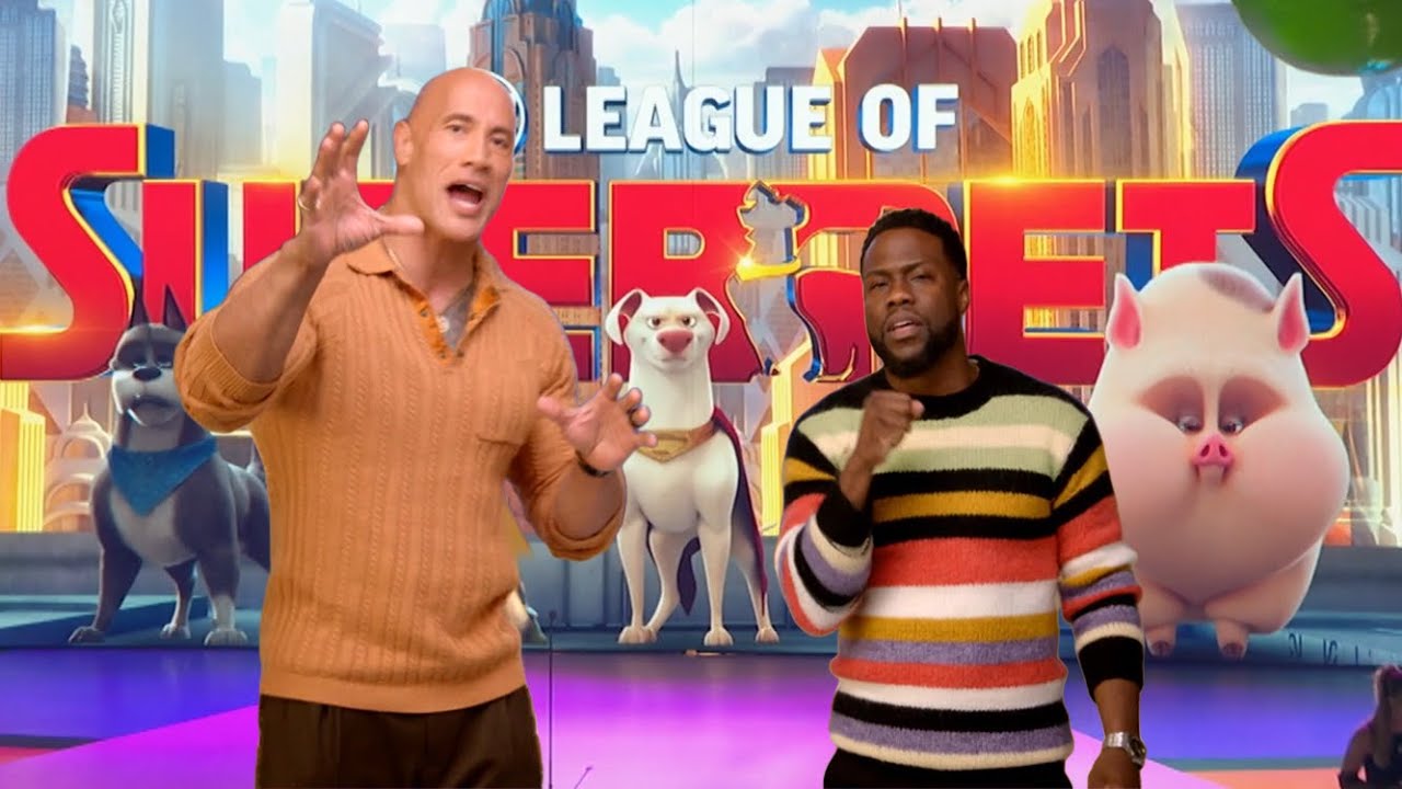 KCA 2022 | Kevin Hart i Dwayne Johnson prezentują DC Ligę Super-Pets | Zwiastun