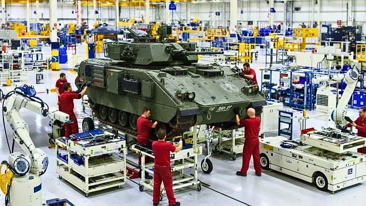 Inside the M3 Bradley Factory: Building the World&rsquo;s Most Battle Ready Fighting Vehicle Full Process