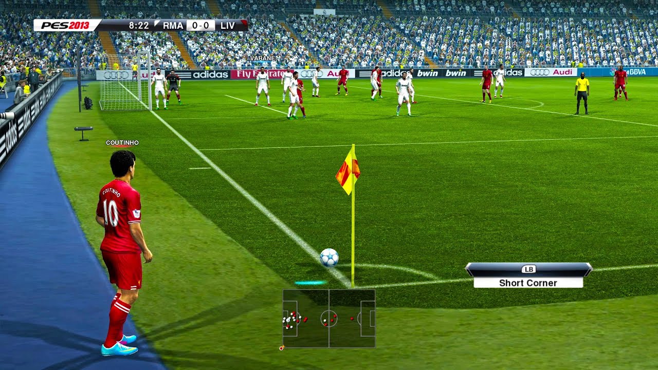 Угловые удары из PES с 1997 по 2024 год