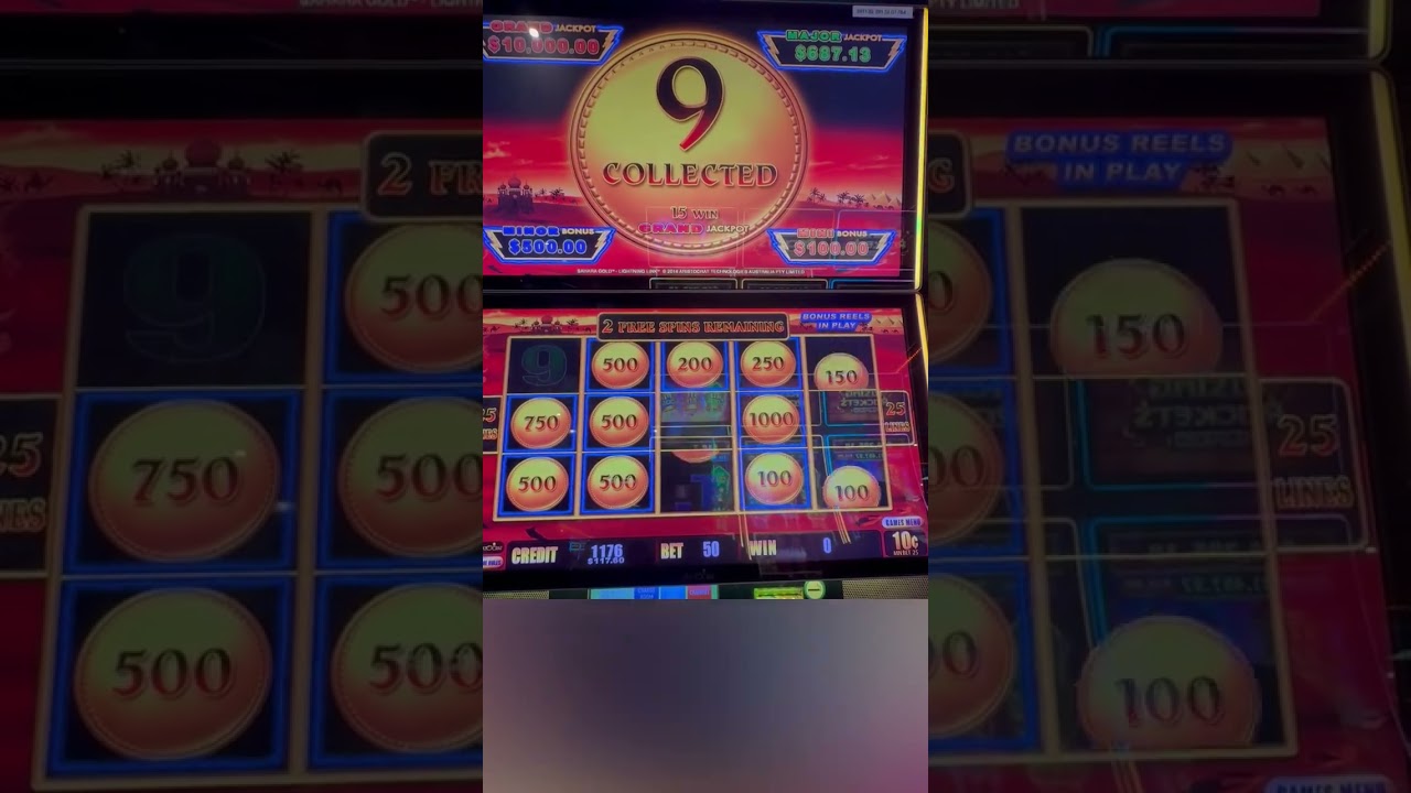 ⚡Lightning Link Sahara Gold⚡$5 BET Bonus 86-to-1 WIN!⚡