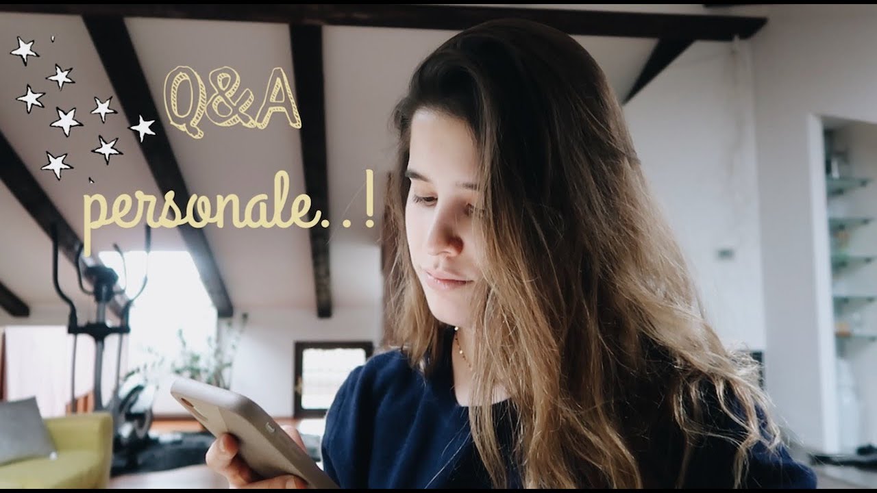 Rispondo a Domande Personali | AliLuvi