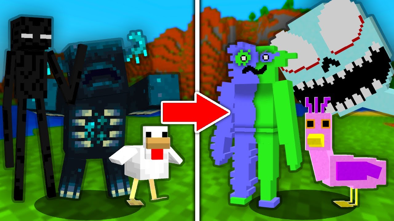 I remade every mob into Garten Of Banban (FULL MOVIE)