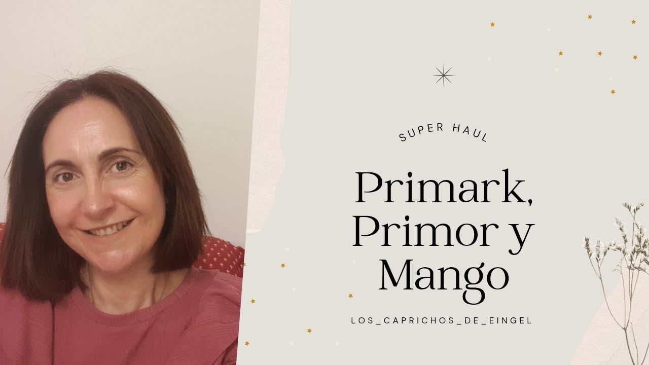 Mis últimas compras en Primark, Primor y Mango¡¡ Me acompañas?💜🌸 @loscaprichosdeeingel_