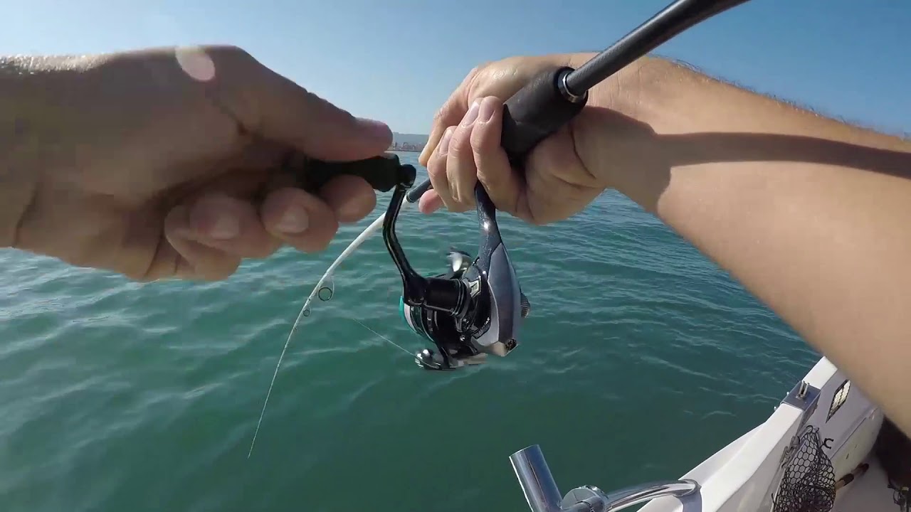 Pescando Túnidos con una caña de Rock Fishing