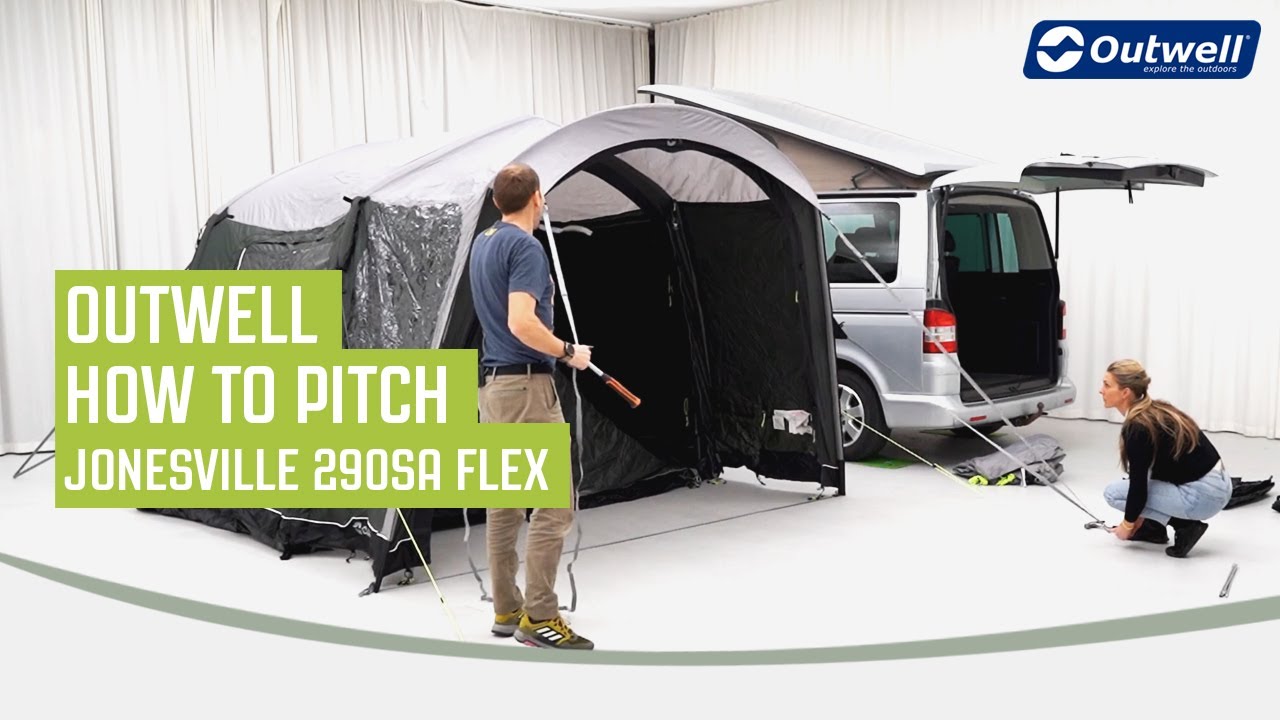 How to Pitch: Jonesville 290SA Flex | Outwell 2023
