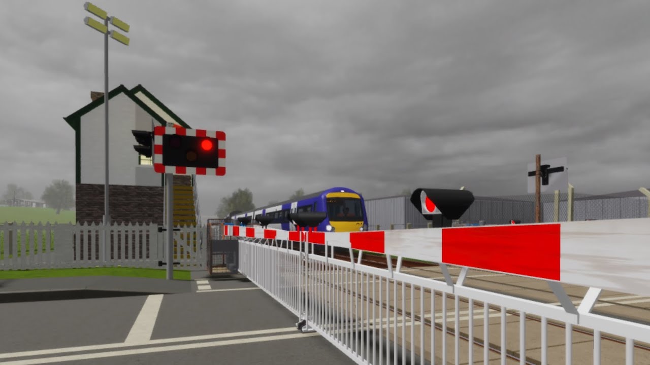 *Rare Crossing | Light Glitch* Tadley Level Crossing, Roblox. 26.10.25