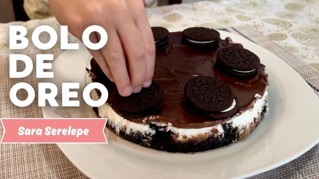 Receita: Bolo de Oreo