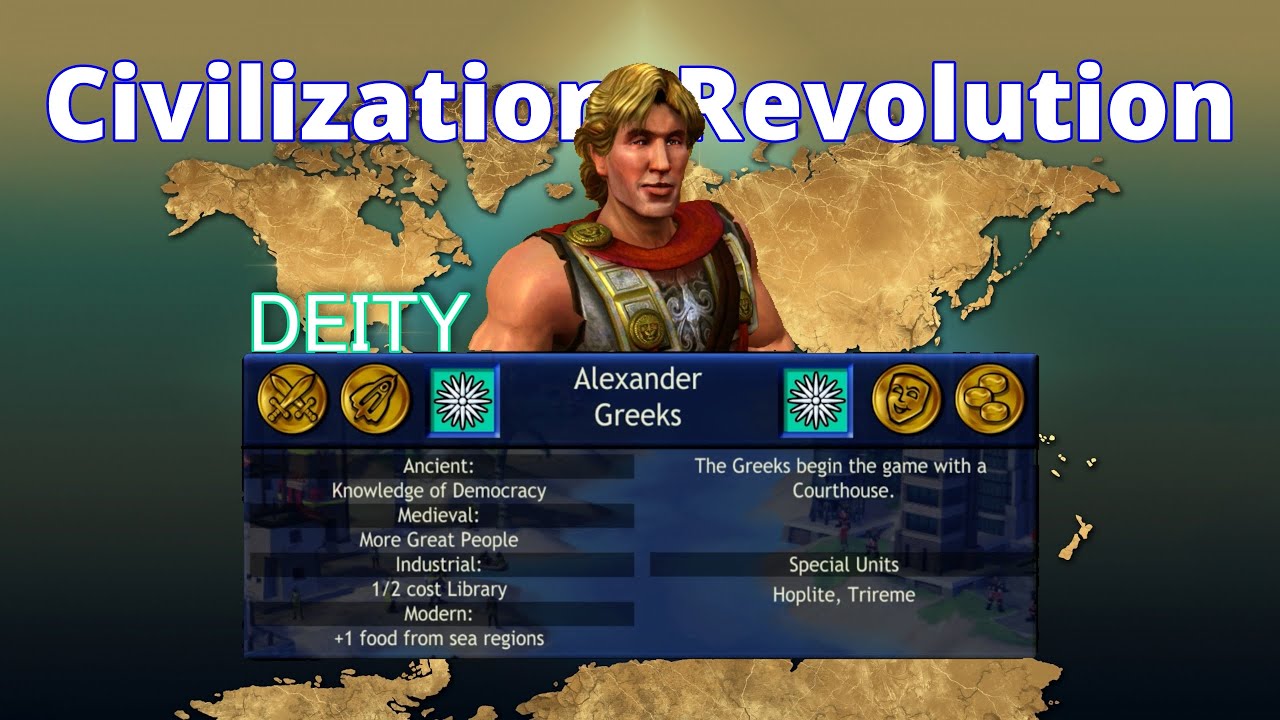 Civ Rev (Deity) - S1 E3 - The Greeks Vote To Steal All The Settlers