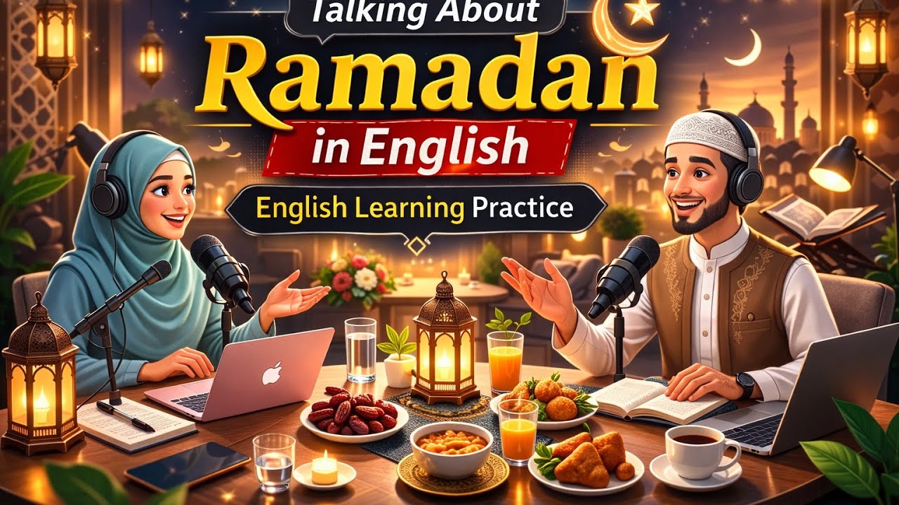 🌙 Learn English Conversation About Ramadan | How to Spend Ramadan | Beginner English