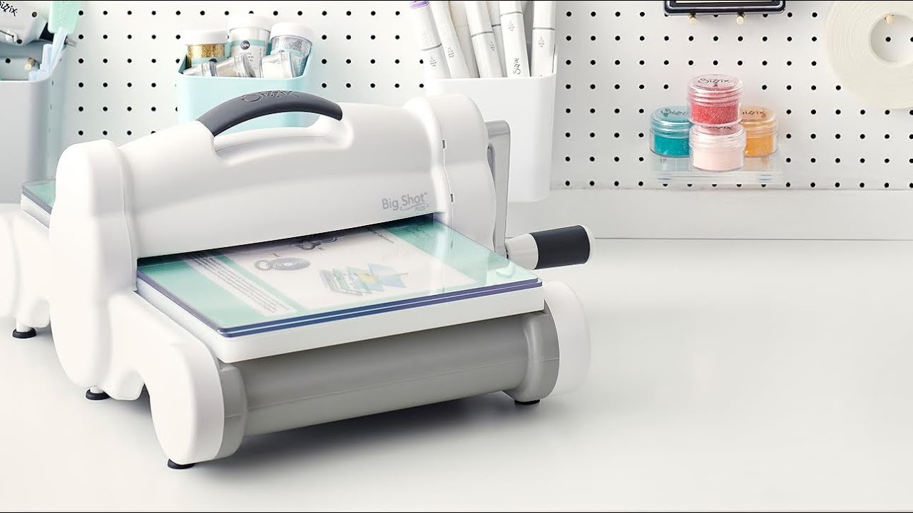 Cómo funciona la Big Shot de Sizzix|Máquina troqueladora para hacer tarjetas|Qué es y para qué sirve