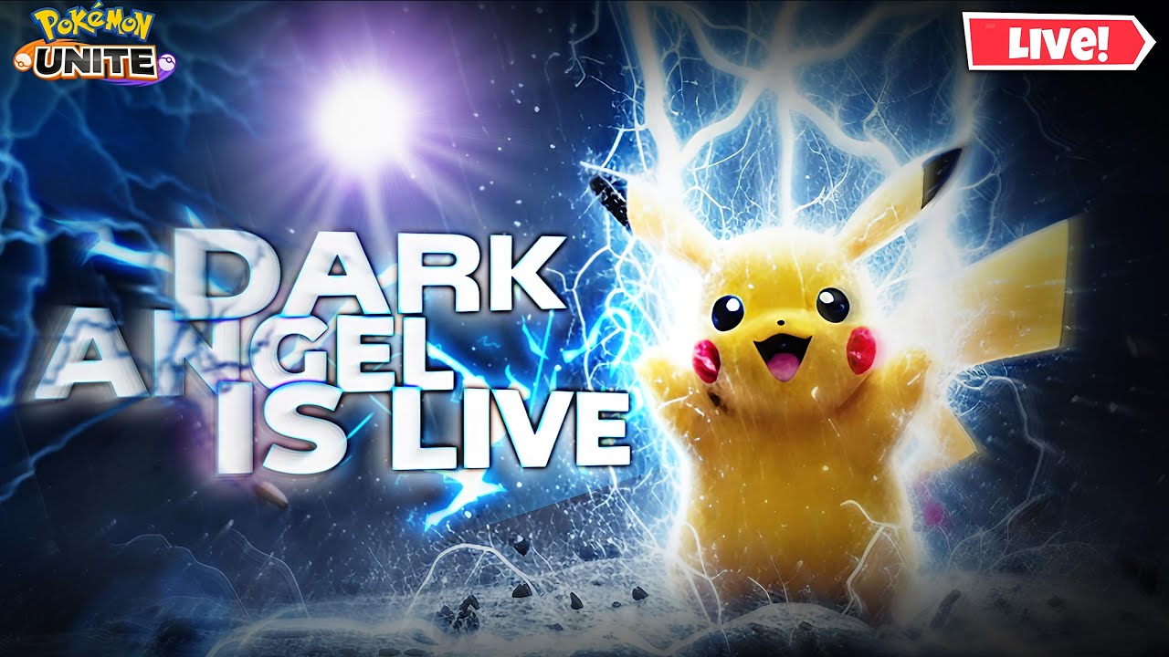 DarkAngelYt is live #pokemonunite #live