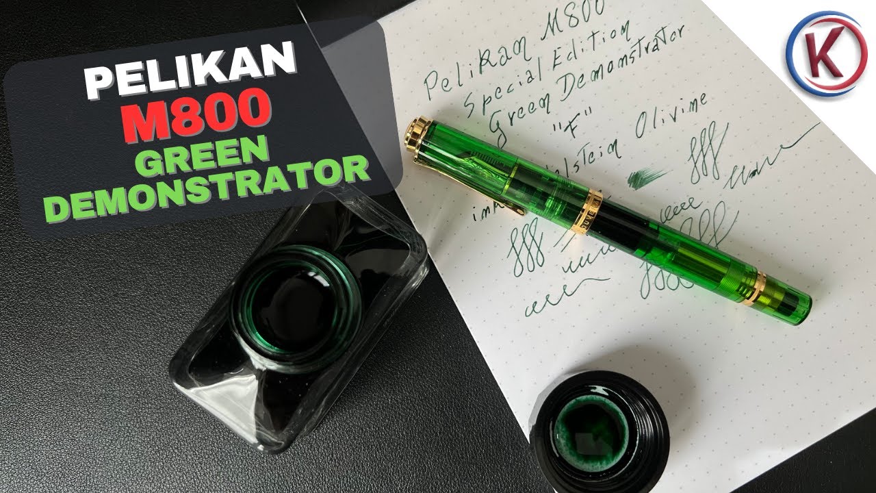 PELIKAN M800 Green Demonstrator: la SOVRANA verde
