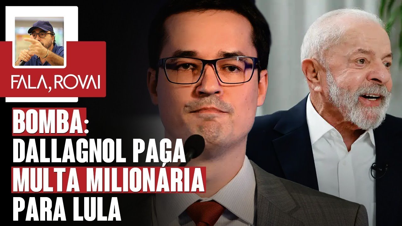 BOMBA: Dallagnol paga multa milionária para LULA; Globo, Folha e Estadão deveriam pagar também