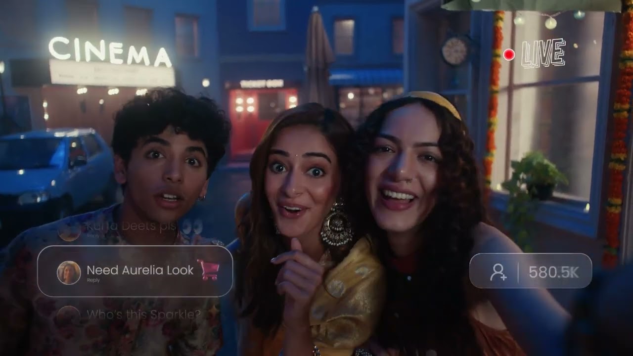Aurelia x Ananya Panday | For a #HameshaTrending Diwali Collection