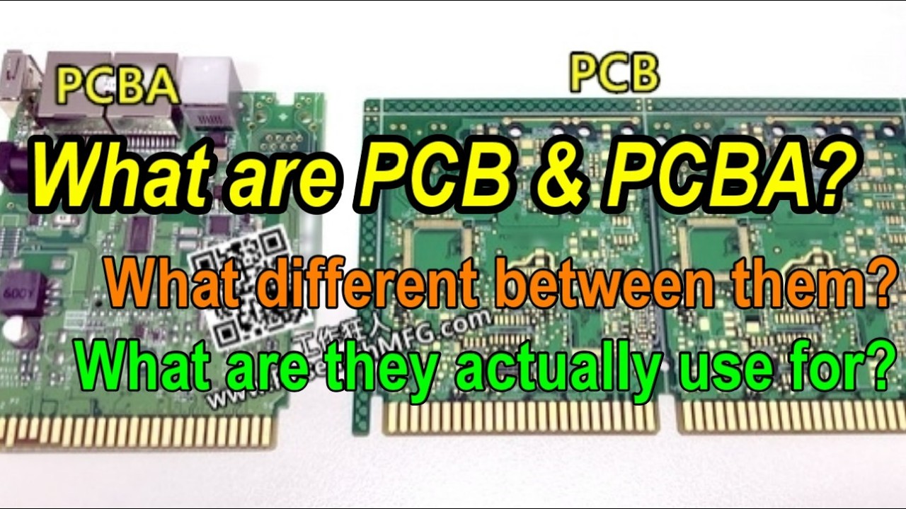 Что такое PCB и PCBA? В чём разница между ними?