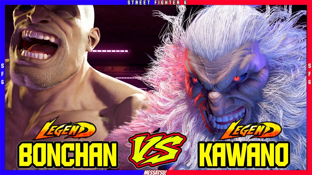 SF6 Bonchan (Sagat) VS Kawano (Akuma)💥Messatsu!💥スト6💥Street fighter 6